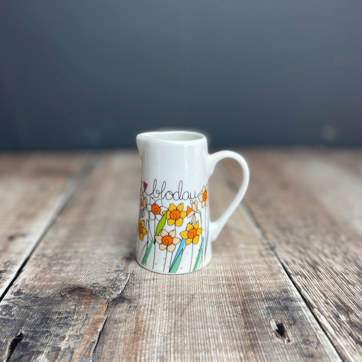 Small Daffodil Blodau Jug