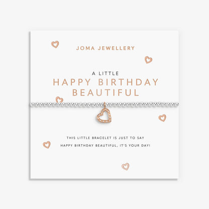 A Little 'Happy Birthday Beautiful' Bracelet