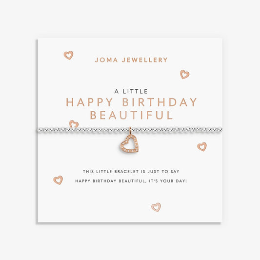 A Little 'Happy Birthday Beautiful' Bracelet