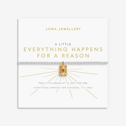 A Little 'Everything Happens For A Reason' Bracelet