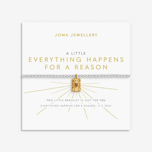 A Little 'Everything Happens For A Reason' Bracelet