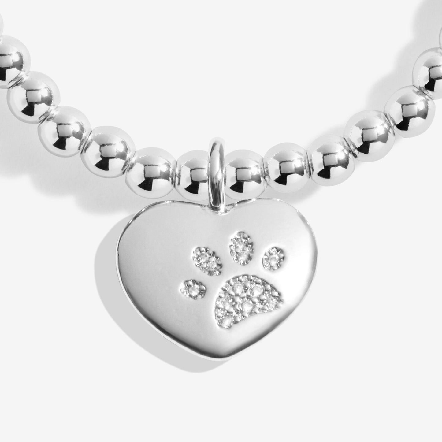 A Little 'Pets Leave Pawprints On Our Hearts' Bracelet