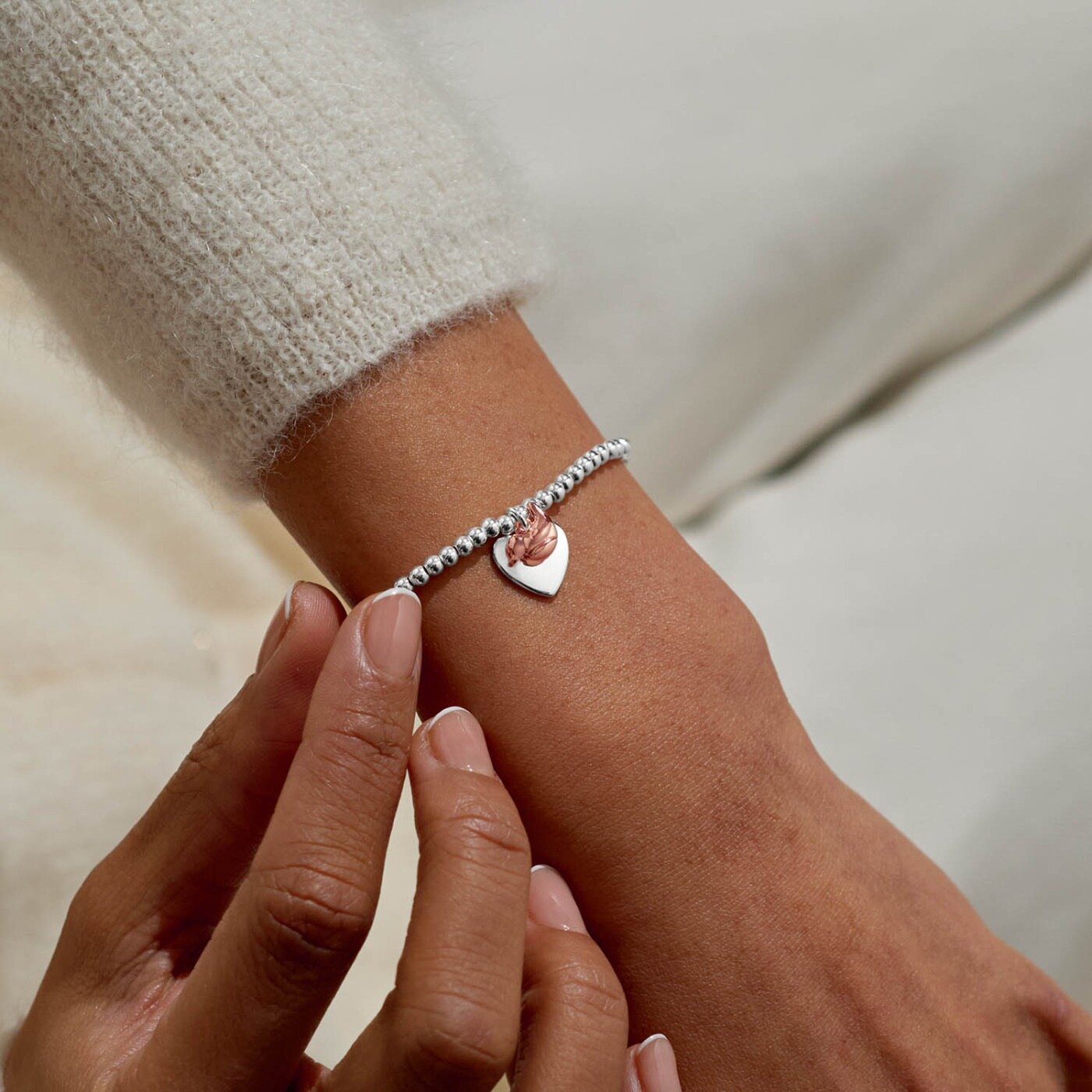 Christmas A Little 'Christmas Robin' Bracelet