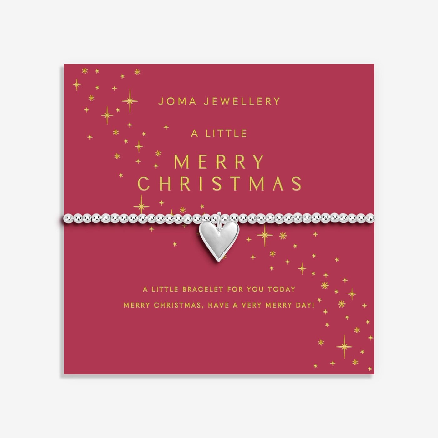 Adults' Stocking A Little 'Merry Christmas' Bracelet Gift Set