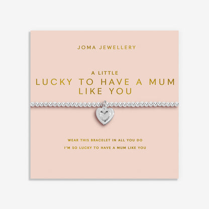 Mother's Day A Little 'Lucky To Have A Mum Like You' Bracelet