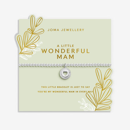 Mother's Day A Little 'Wonderful Mam' Bracelet