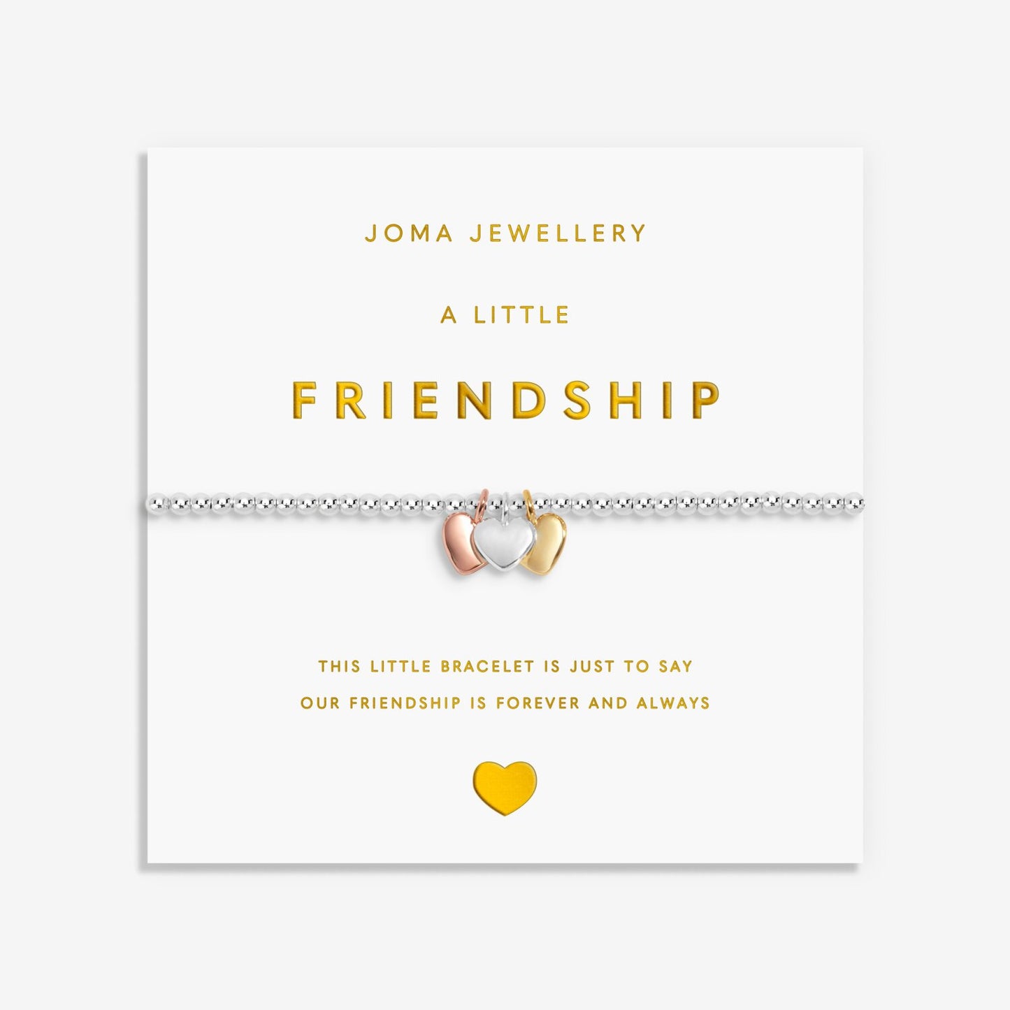 A Little Charmed Moments 'Friendship' Bracelet