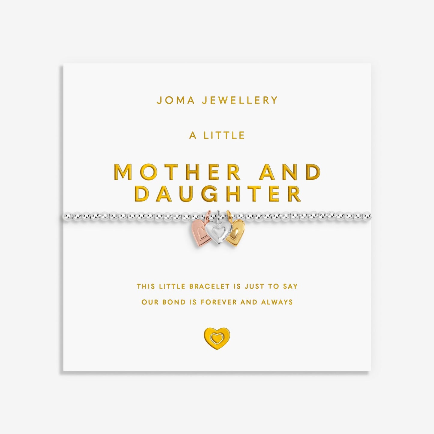 A Little Charmed Moments 'Mother And Daughter' Bracelet