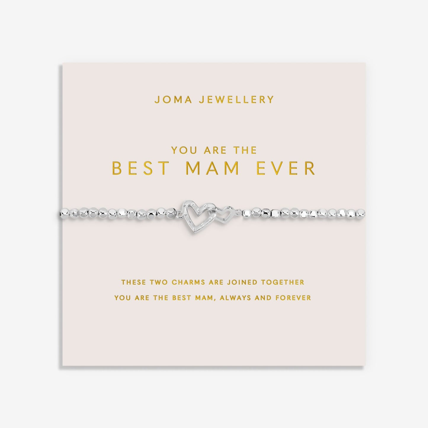 Mother's Day Forever Yours 'You Are The Best Mam Ever' Bracelet