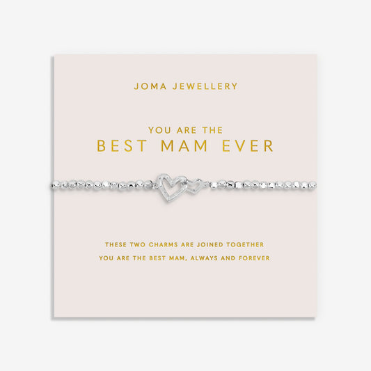 Mother's Day Forever Yours 'You Are The Best Mam Ever' Bracelet