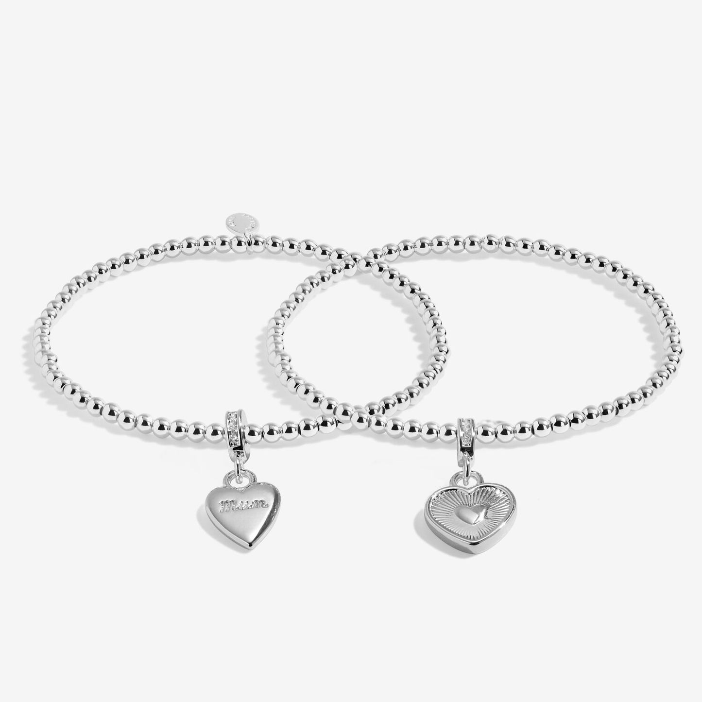 Mother's Day Infinity 'Lovely Mum' Linked Bracelets