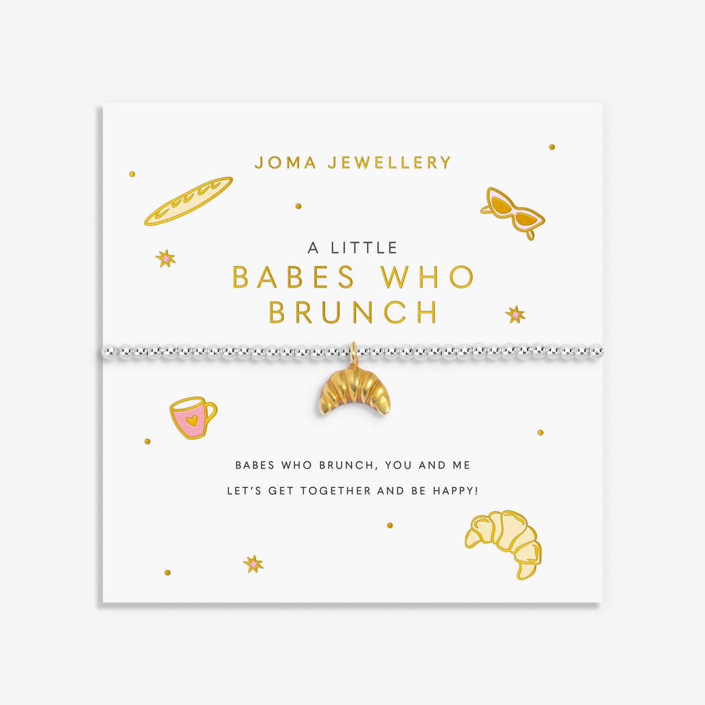 A Little Vibes 'Babes Who Brunch' Bracelet