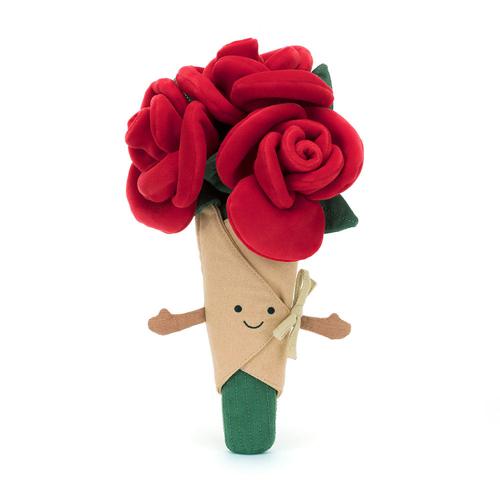 Amuseables Rose Bouquet By Jellycat