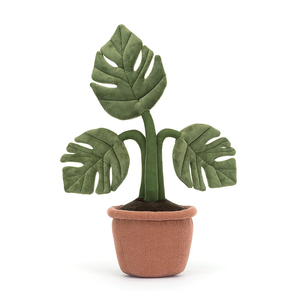 Amuseable Monstera Plant by Jellycat