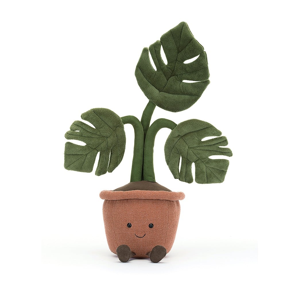 Amuseable Monstera Plant by Jellycat