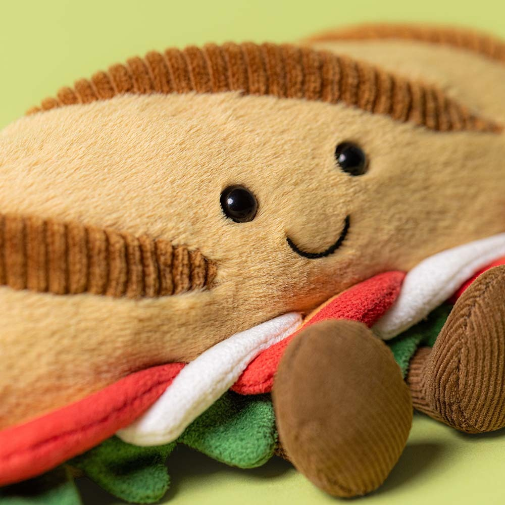 Amuseables Caprese Baguette By Jellycat