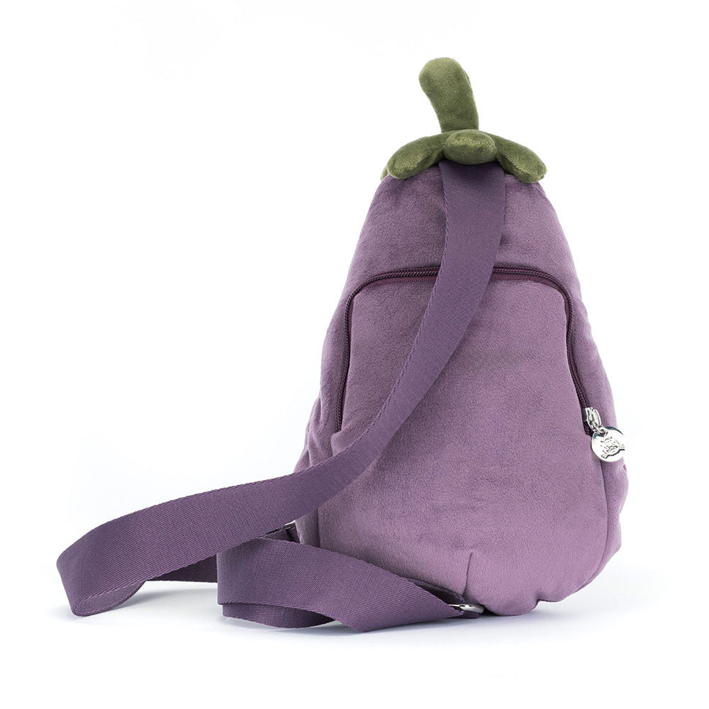 Aubergine Cross Body Bag By Jellycat