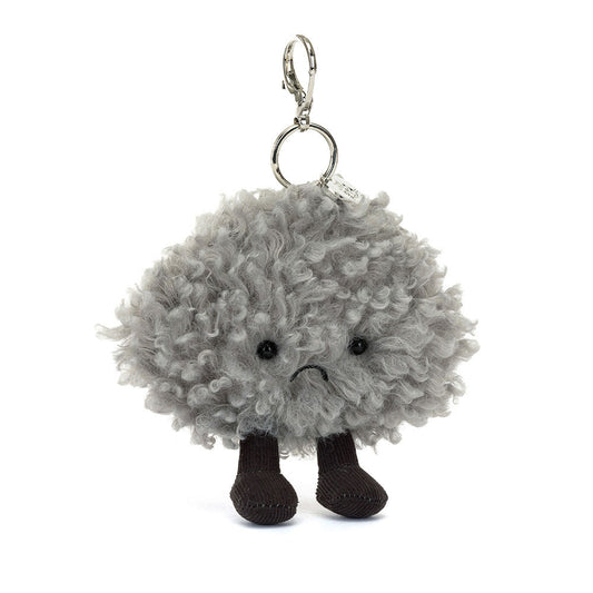 Amuseables Storm Cloud Bag Charm By Jellycat