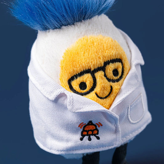 Amuseables Boiled Egg Scientist Outfit By Jellycat