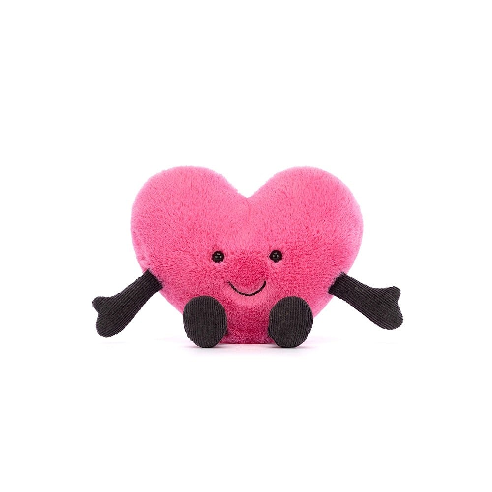 Small Amuseable Pink Heart by Jellycat 2024