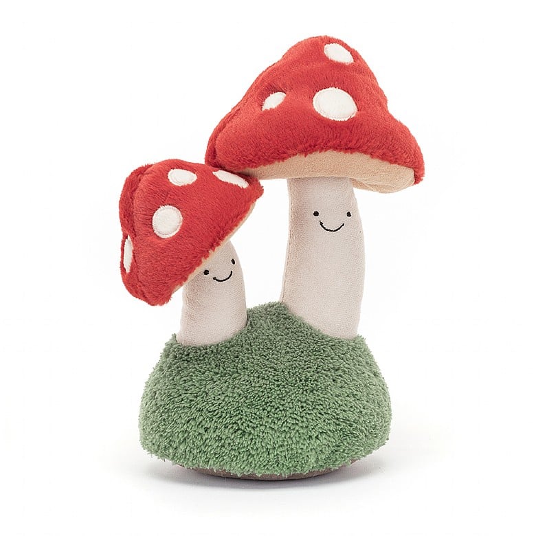 Amuseable Pair Of Toadstools by Jellycat