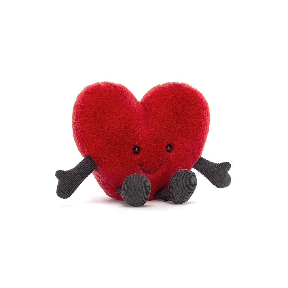 Small Amuseable Red Heart 24 by Jellycat