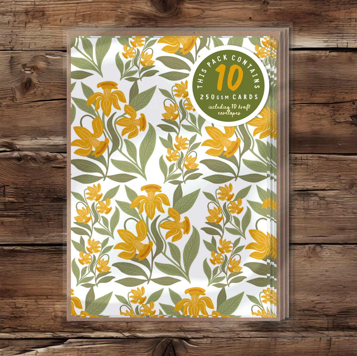 Daffodil 10 Mini Cards