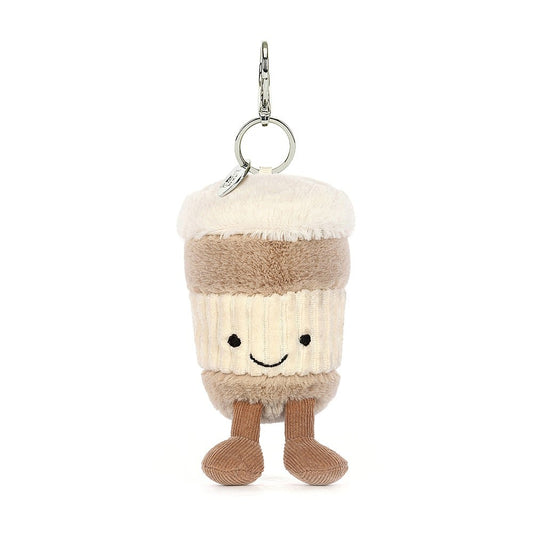 Coffee-To-Go Bag Charm by Jellycat