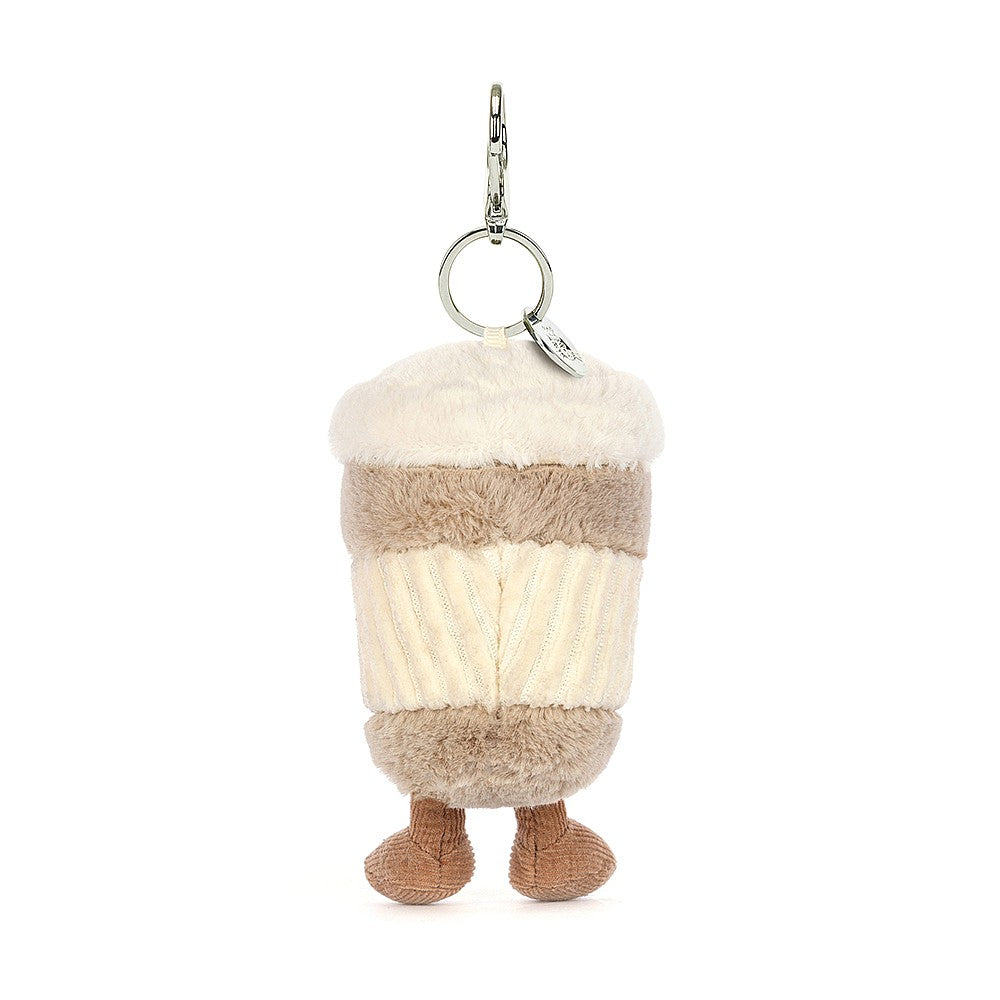 Coffee-To-Go Bag Charm by Jellycat