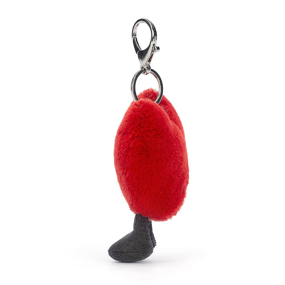 Amuseable Heart Bag Charm By Jellycat