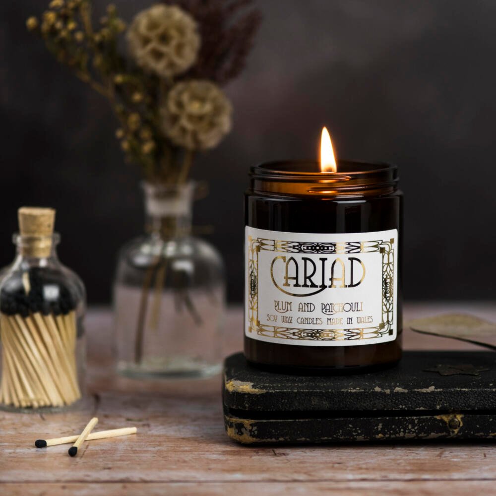 Cariad Single wick Candle