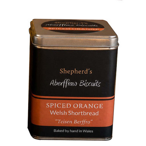 Aberffraw Spiced Orange Tin Biscuits