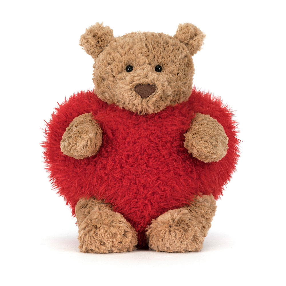 Bartholomew Bear Heartthrob By Jellycat