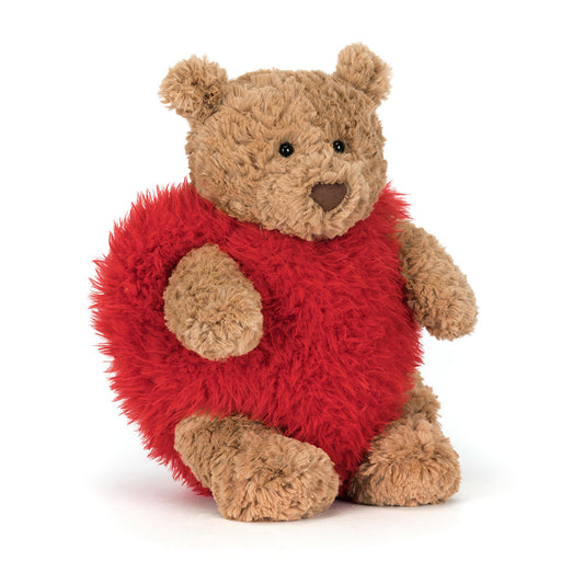 Bartholomew Bear Heartthrob By Jellycat