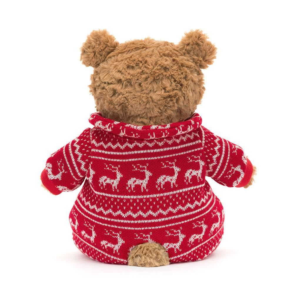 Bartholomew Bear Winter Pyjamas By Jellycat