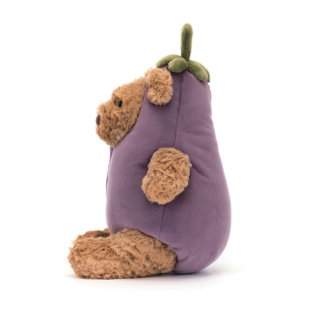 Bartholomew Bear Aubergine By Jellycat