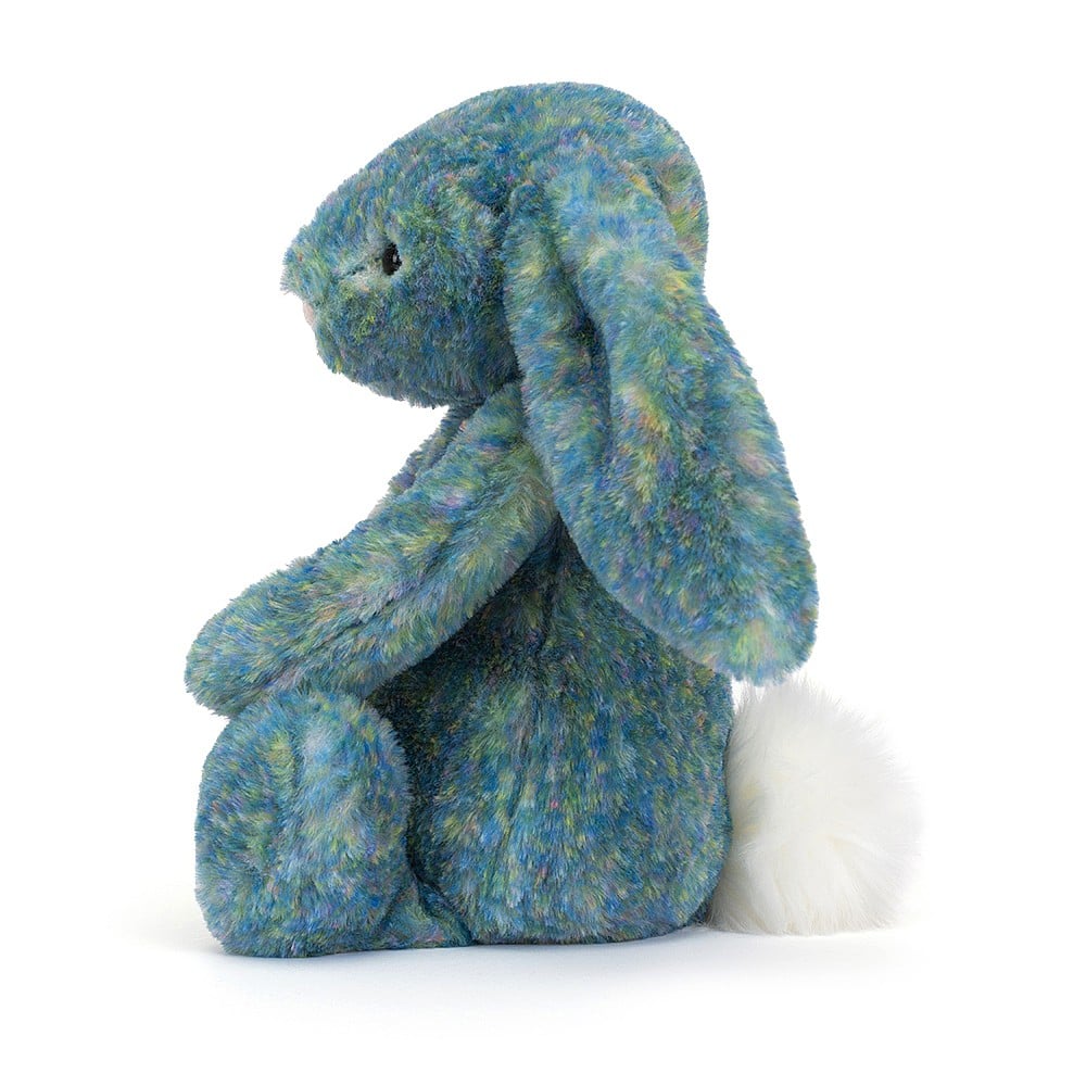 Medium Luxe Azure Bashful Bunny by Jellycat