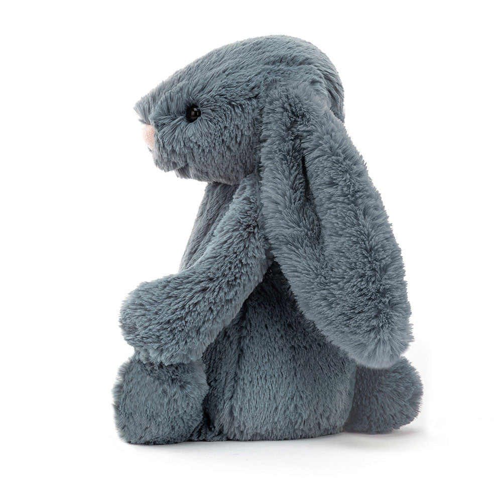 Bashful Dusky Blue Bunny By Jellycat
