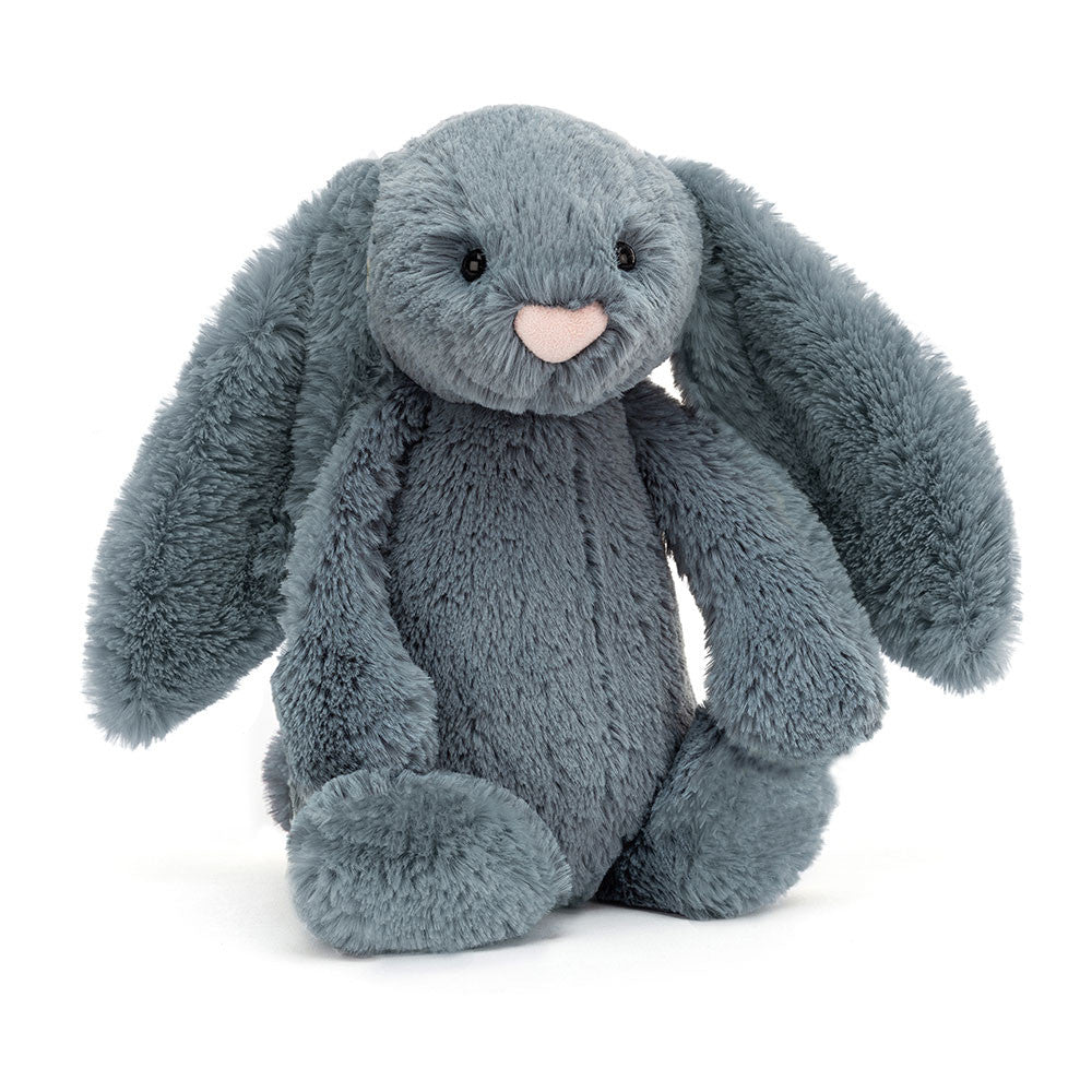 Bashful Dusky Blue Bunny By Jellycat