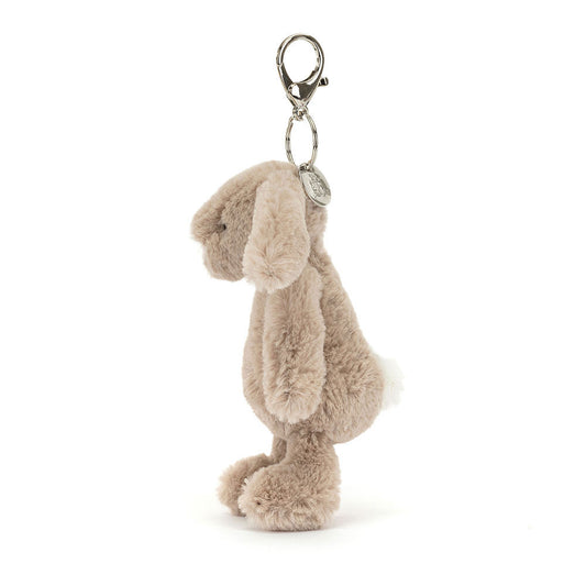 Bashful Beige Bunny Bag Charm By Jellycat