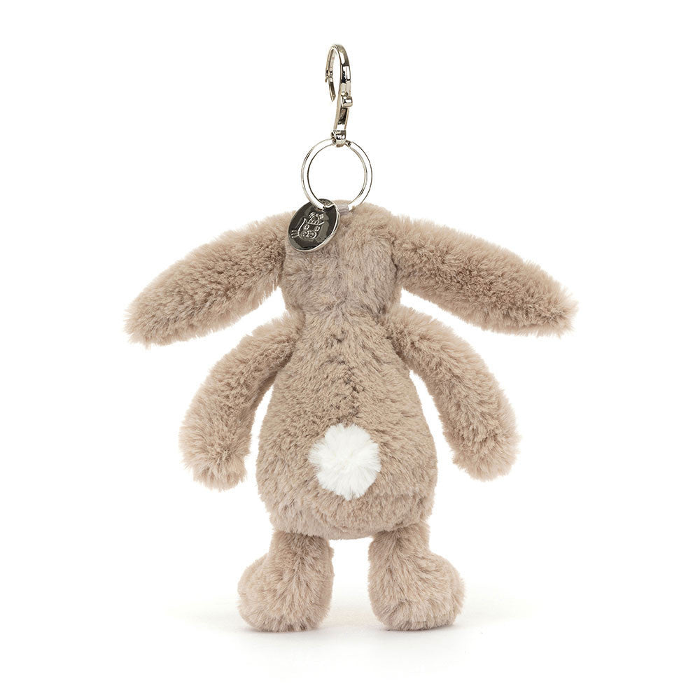 Bashful Beige Bunny Bag Charm By Jellycat