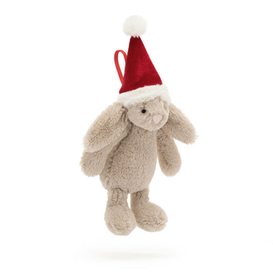 Bashful Christmas Bunny Decoration by Jellycat