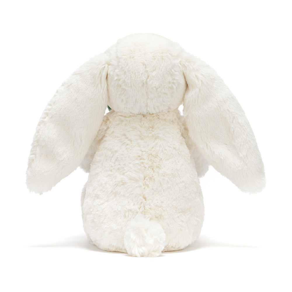 Cream Bunny with Plant By Jellycat