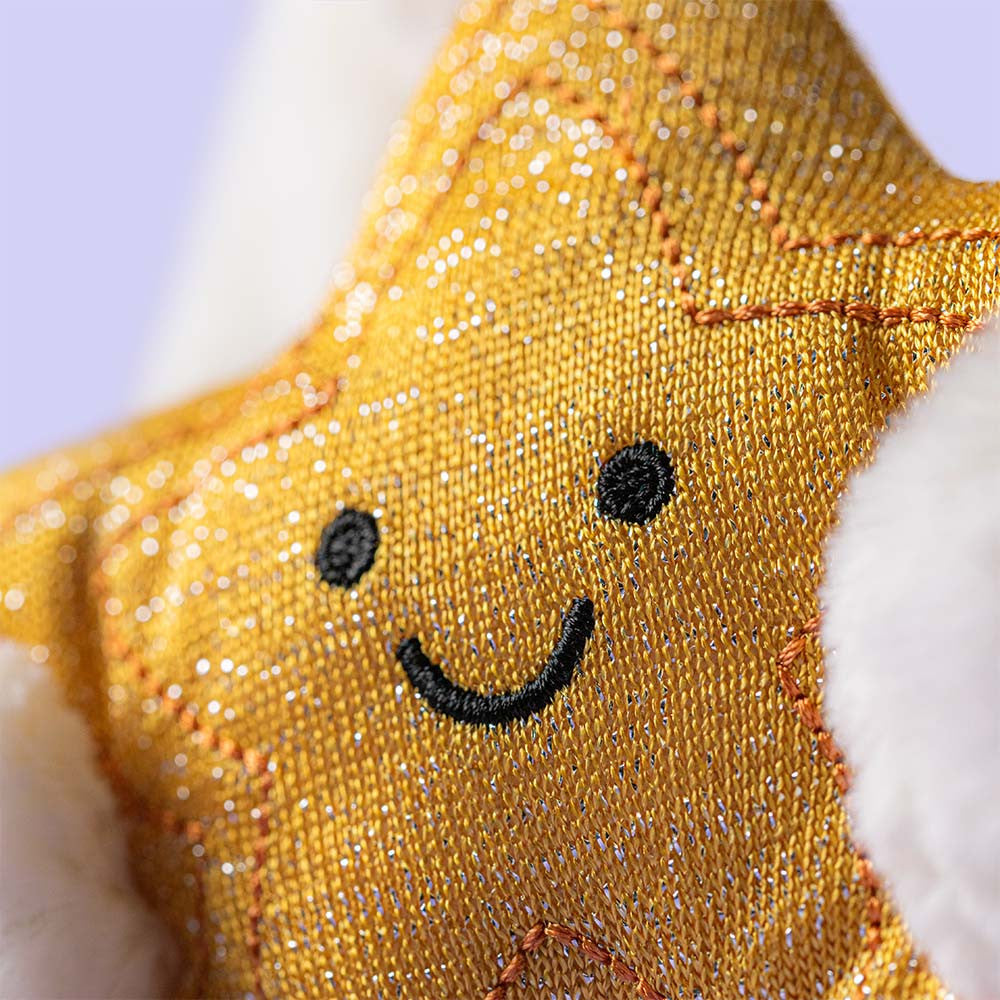 Cream Bunny with Star By Jellycat