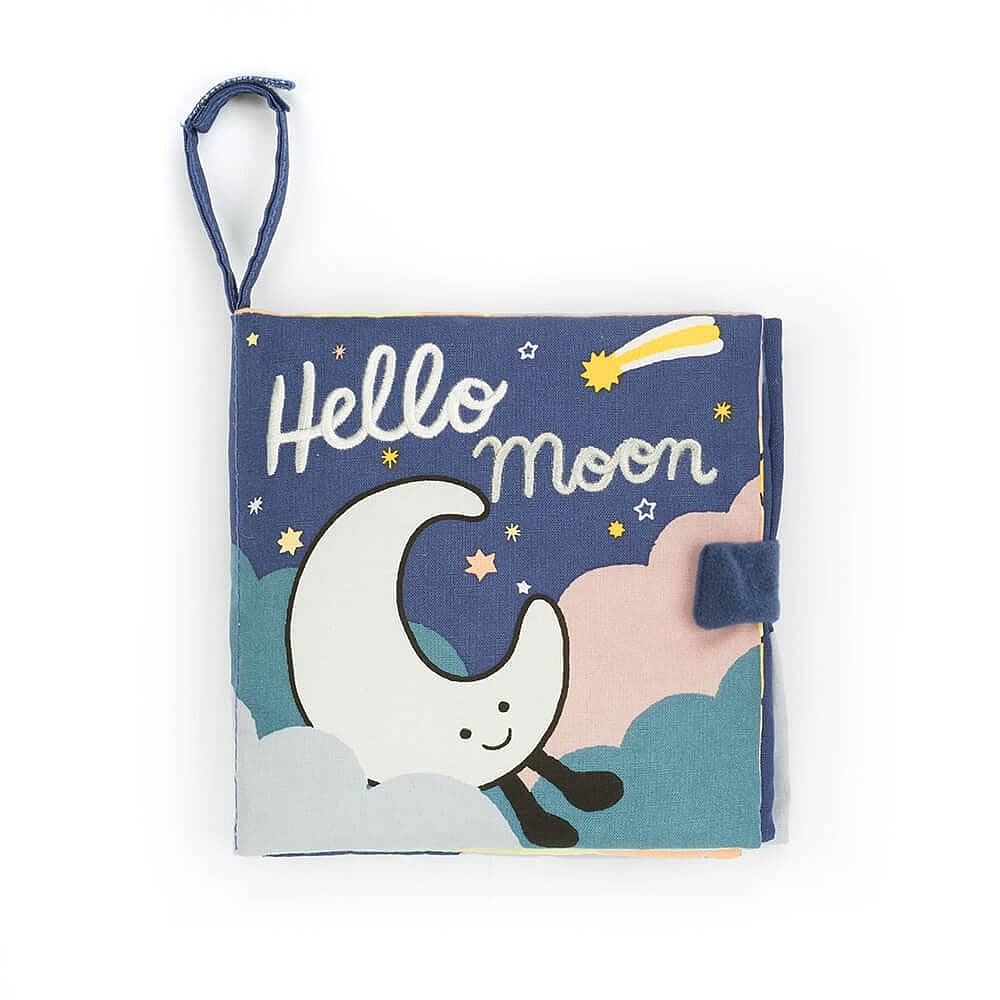 Hello Moon Fabric Book by Jellycat