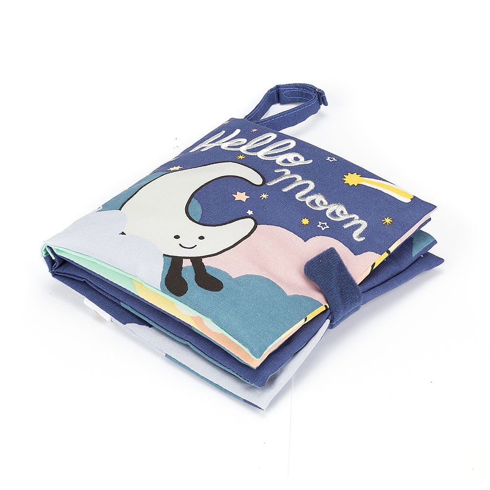 Hello Moon Fabric Book by Jellycat