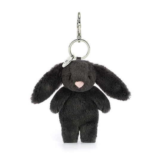 Inky Bashful Bunny Bag Charm by Jellycat