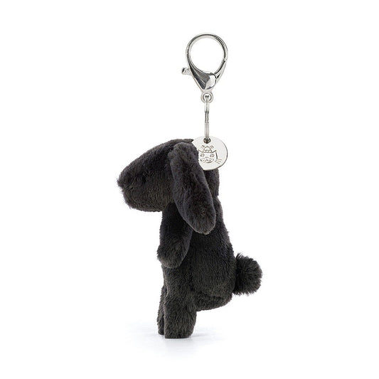 Inky Bashful Bunny Bag Charm by Jellycat