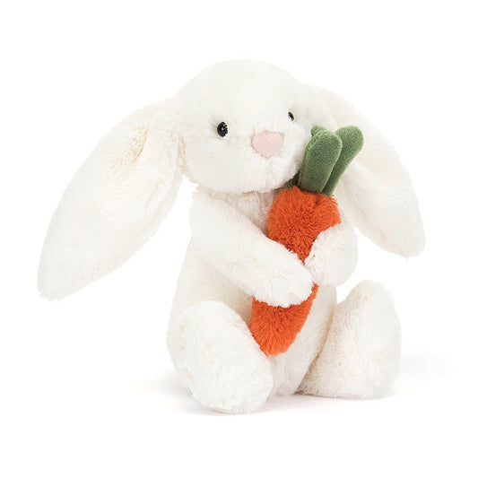 Bashful Small Bunny with Carrot by Jellycat