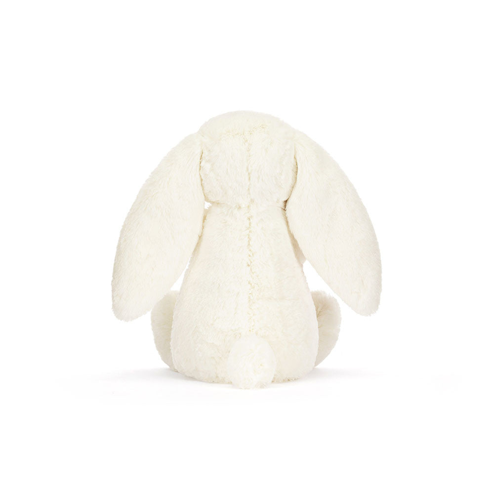 Cream Bunny with Rose By Jellycat